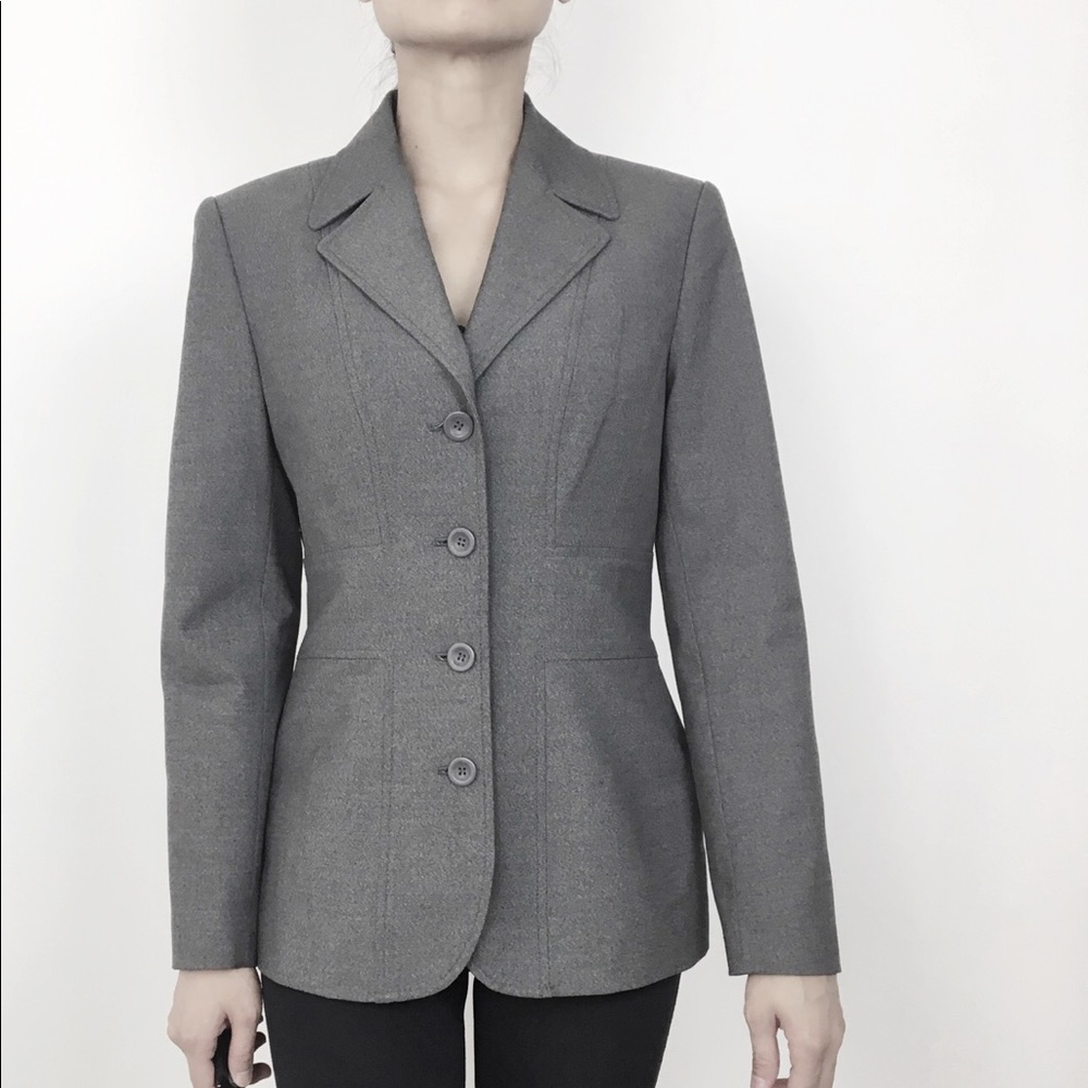 THE LIMITED GRAY BLAZER JACKET - Picture 4 of 8